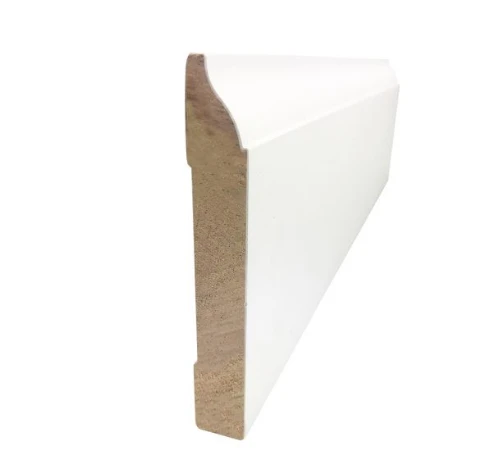 Dawb Npuaj Ntoo Baseboard Moulding.png White Primed Wood Baseboard Moulding.png