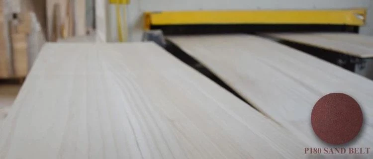 sanding ntawm poplar tub rau khoom ib sab