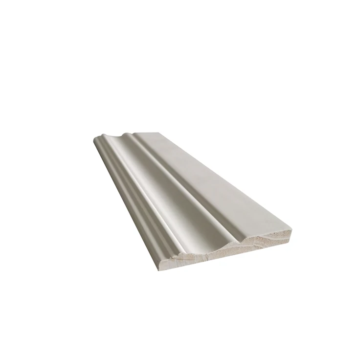 Nqi-zoo Dawb Primed Pine Wood Door Casing