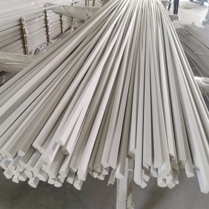 High Cost Perfermance White Primed Wood Small Shoe Mouldings Or Quarter Round For Baseboard