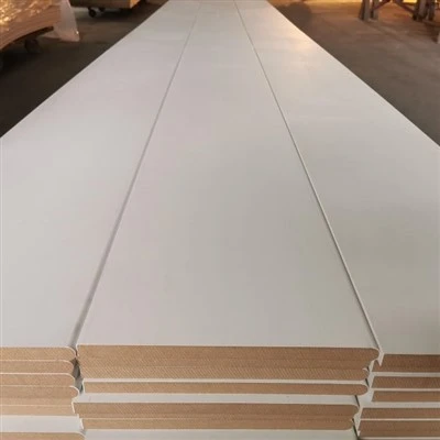 Ua tiav MDF Trim Moldings Skirting Board