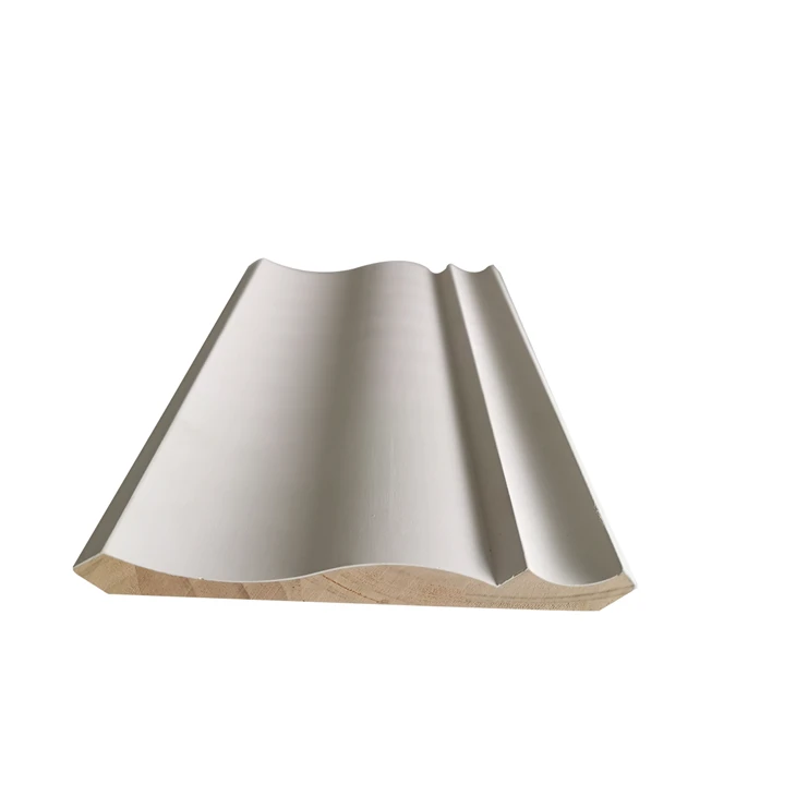 Khoom Primed Ntoo Crown Mouldings Rau Qab nthab