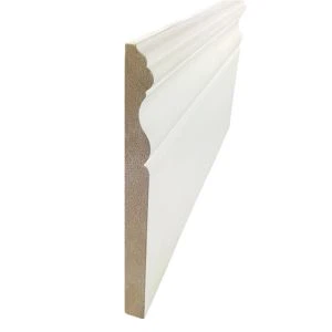 MDF Casing Primed Baseboard Molding
