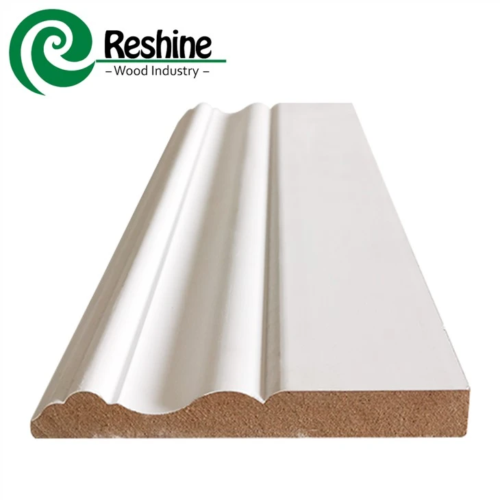 Sab hauv Kho kom zoo nkauj MDF Baseboard Moulding