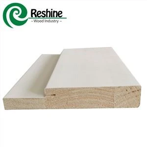 Primed Wood Molding Qhov Rooj Jamb