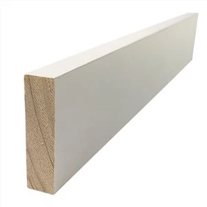 Dawb Primed ntiv tes Jointed Ntoo Qhov rai Qhia Molding