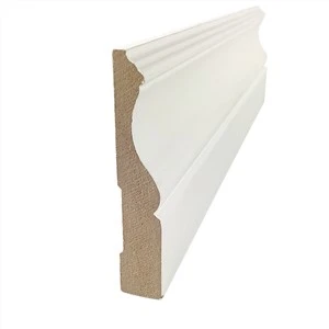 Dawb Primed MDF Qhov Rooj Casing Molding