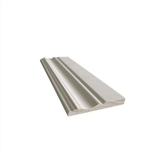 Lag luam wholesale Hniav MDF Ntoo Moldings Baseboard Pem Teb Skirting