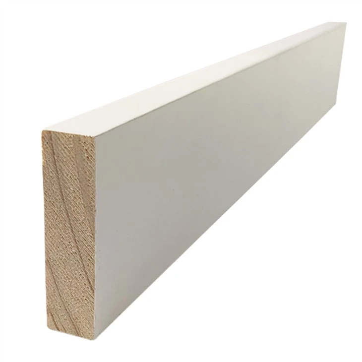 Dawb Primed ntiv tes Jointed Ntoo Qhov rai Qhia Molding
