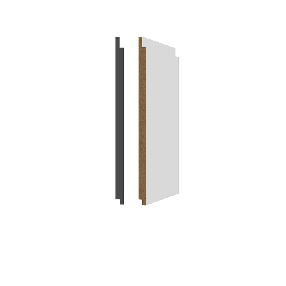 Dawb Primed MDF Shiplap Wainscot