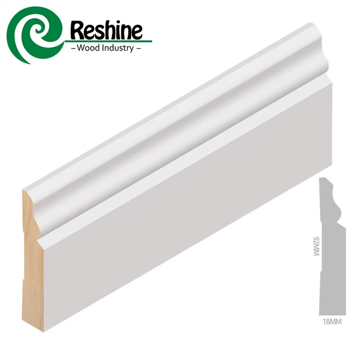 Dawb Primed Ntoo Moulding